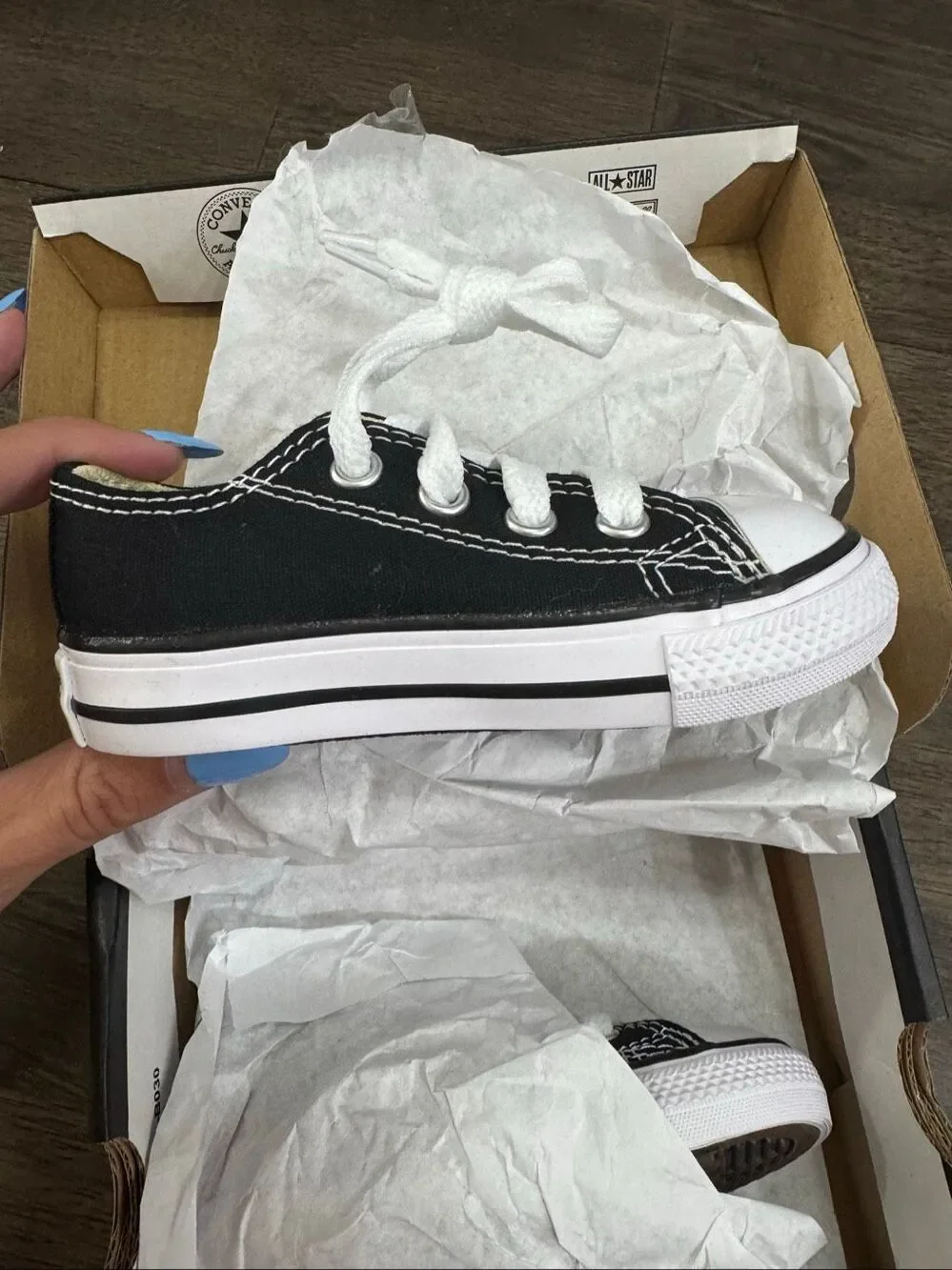Converse Chuck Taylor All Star Low-Top Sneaker - Baby / Toddler - Black